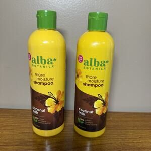 Alba Botanic Coconut Milk Shampoo Moisture 12fl Oz 2pk